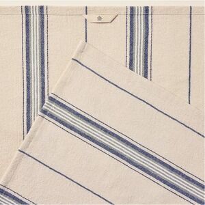 Hearth & Hand with Magnolia Flour Sack Kitchen Towel Dishtowel Multi Stripe Blue